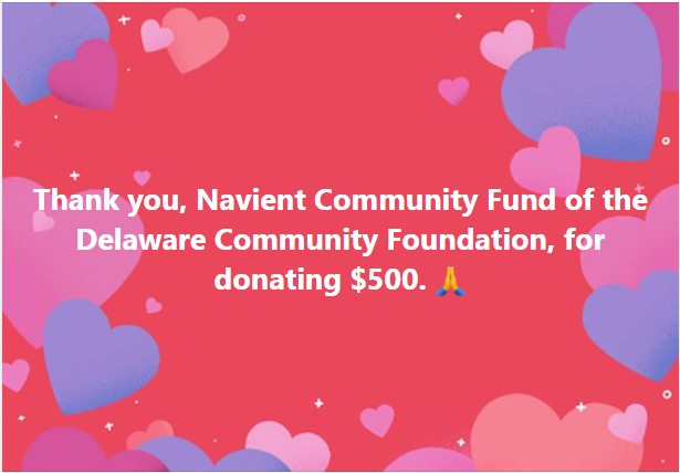Thank you, Navient Community Fund