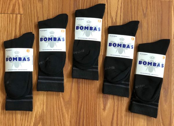 Bombas donates 9,000 pairs of socks
