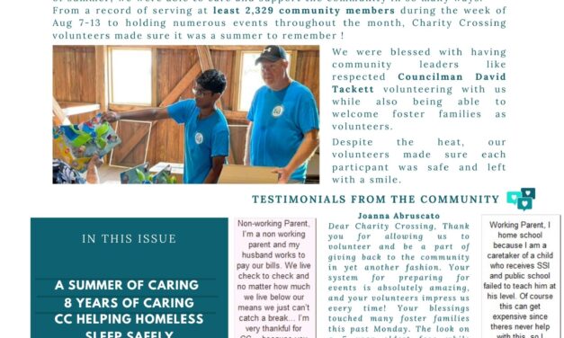 CC Newsletter – August 2023